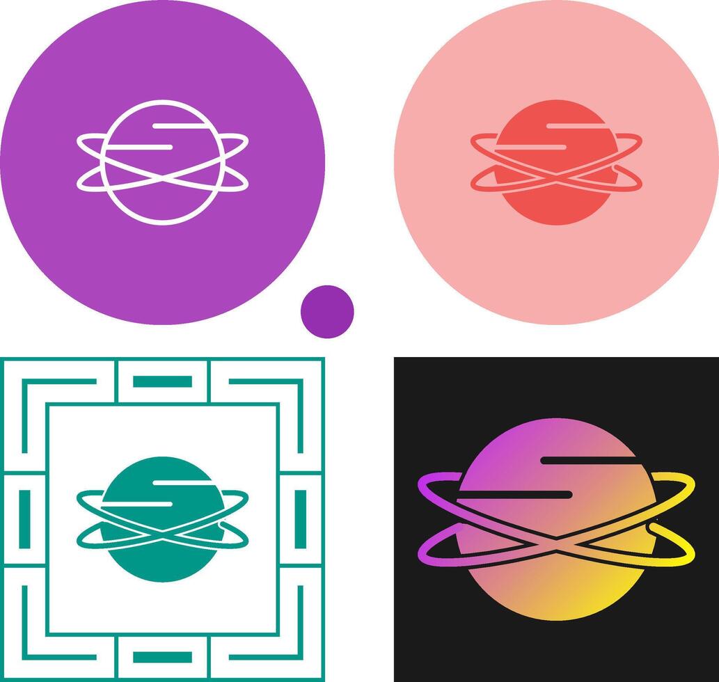 Planet Vector Icon