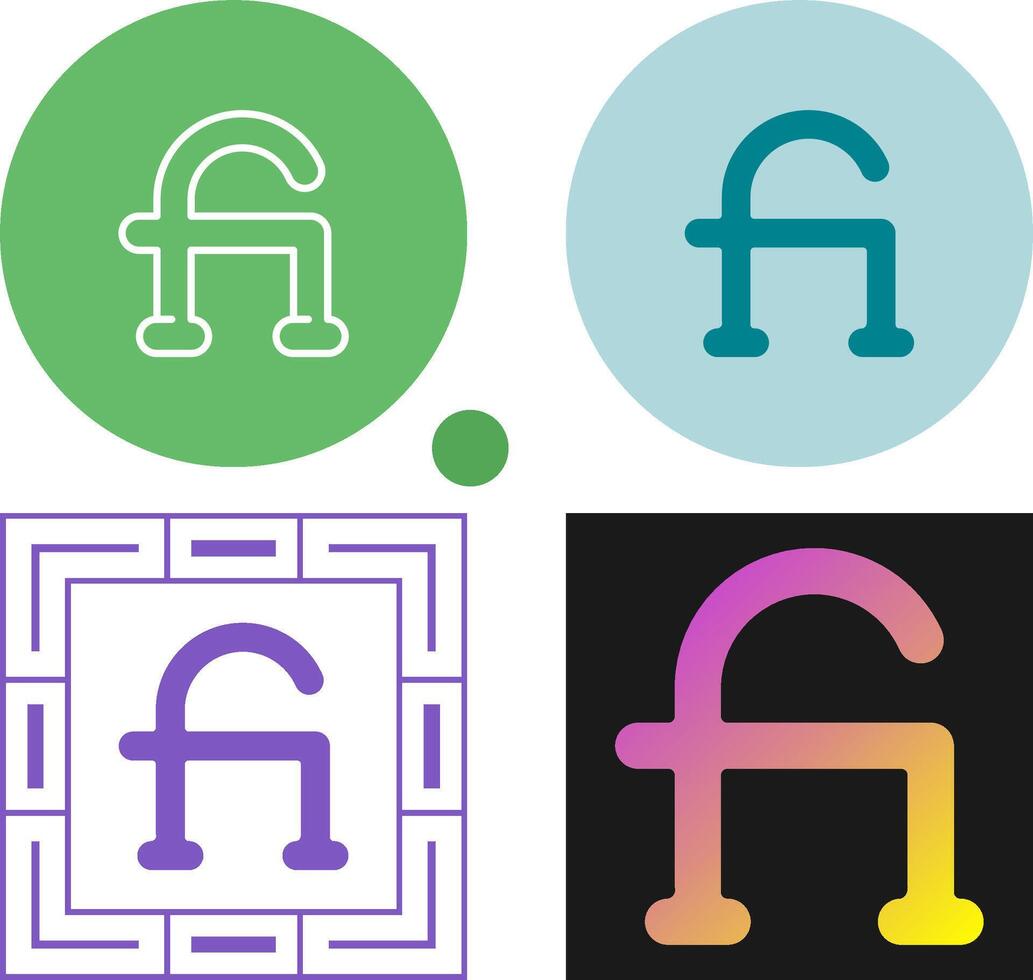 Ligature Vector Icon