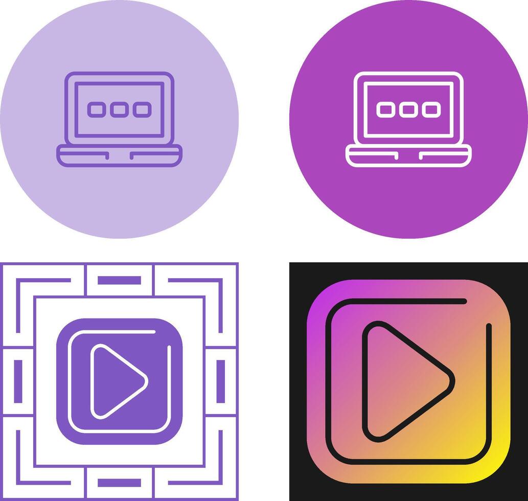 Laptop Vector Icon