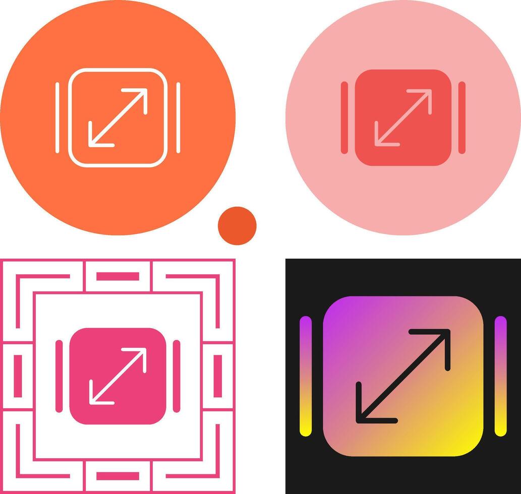 Resize Vector Icon