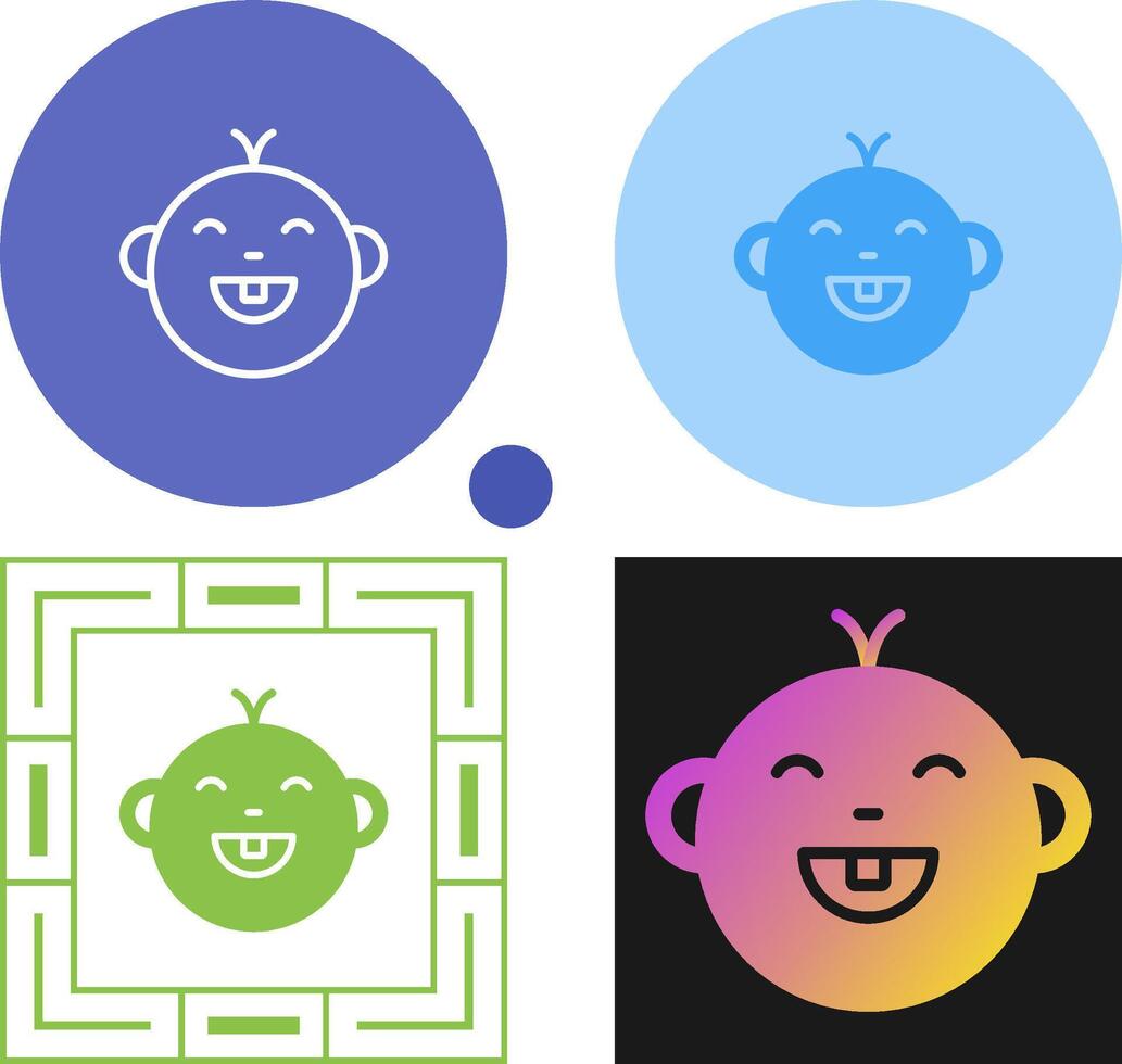 Baby Teeth Vector Icon