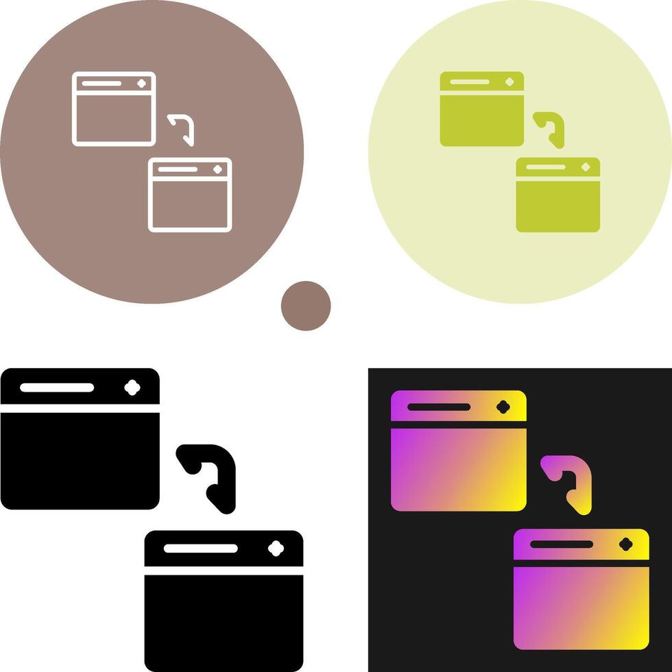 Transfer Vector Icon