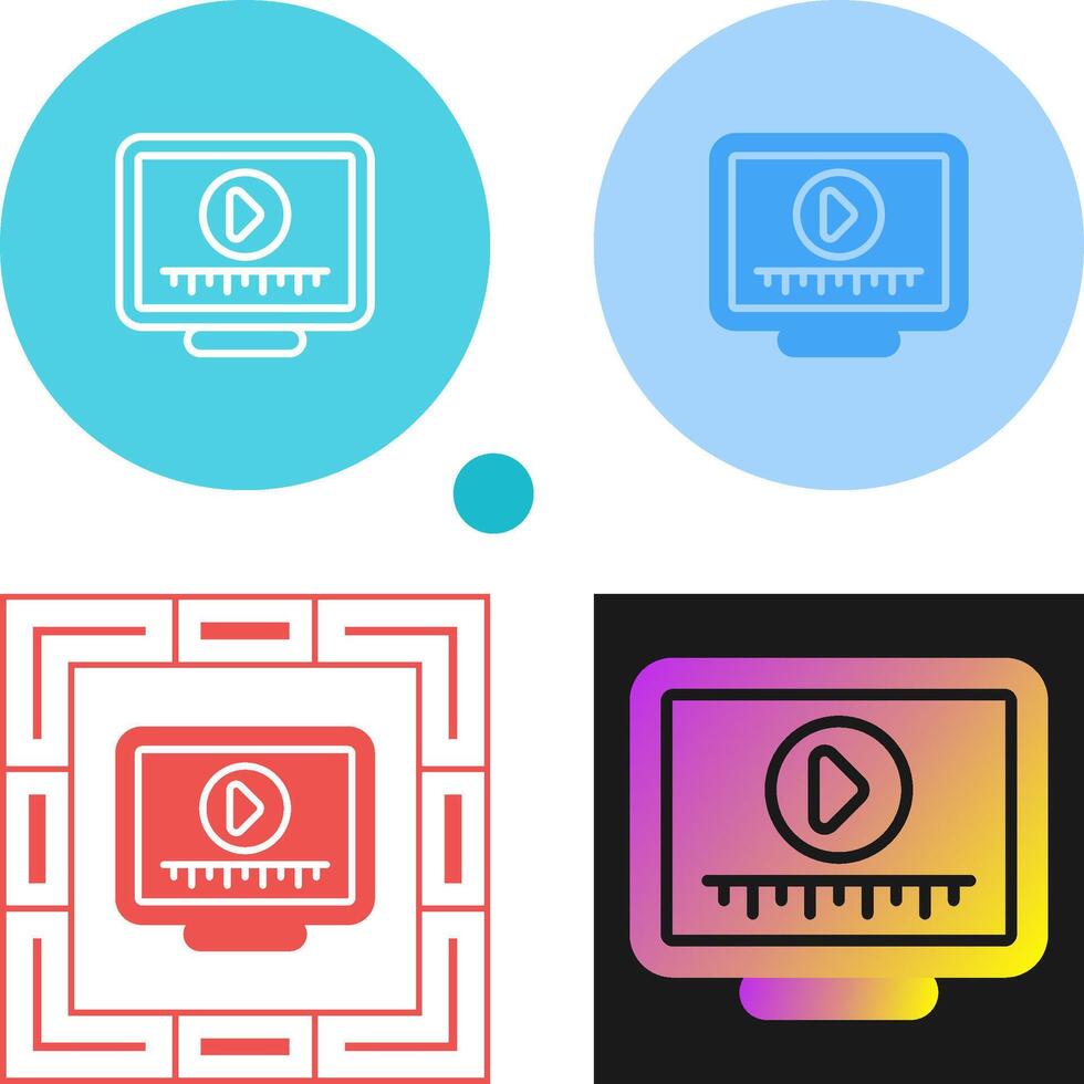 Timeline Vector Icon