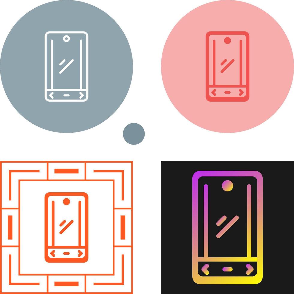 icono de vector de teléfono inteligente