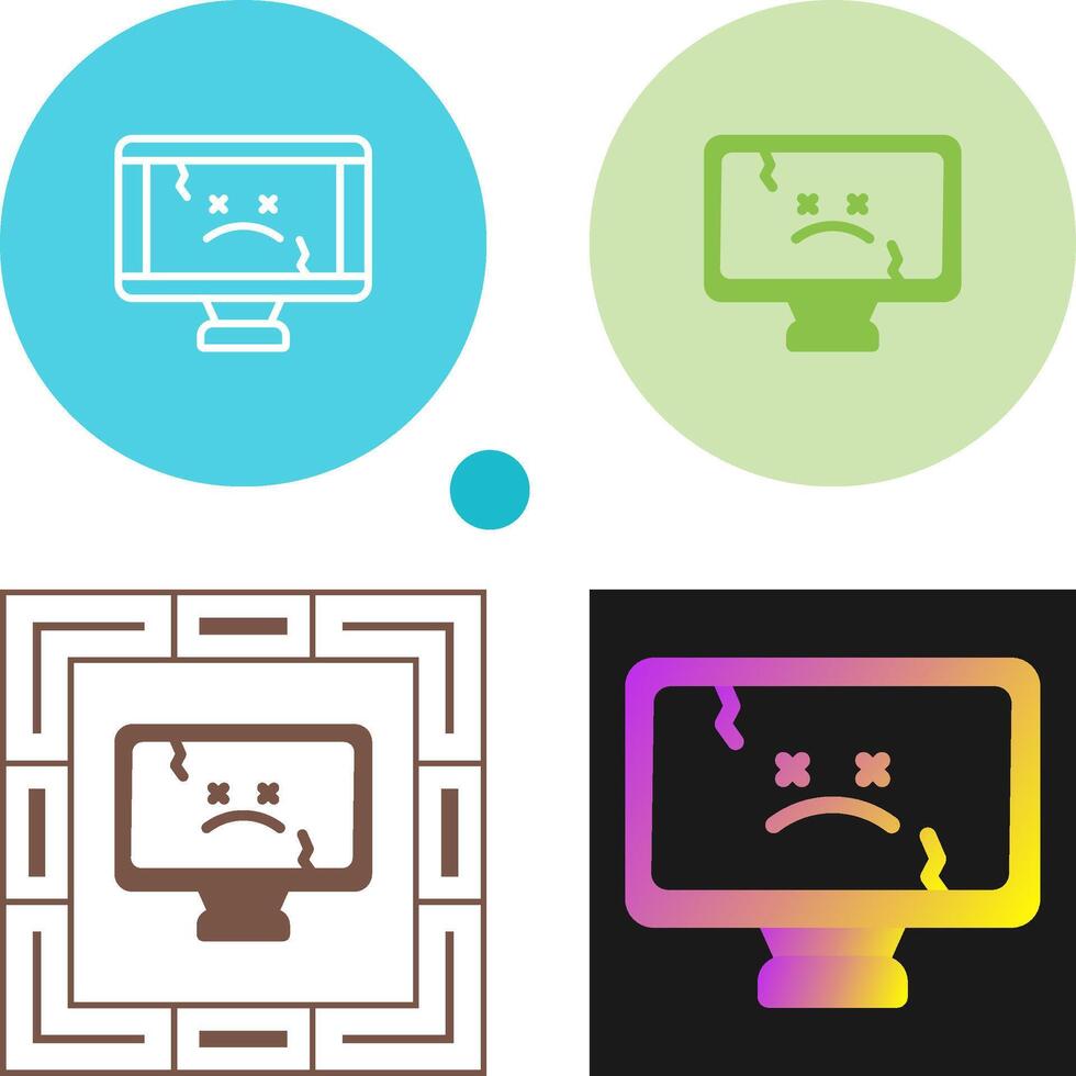 Computer Vector Icon