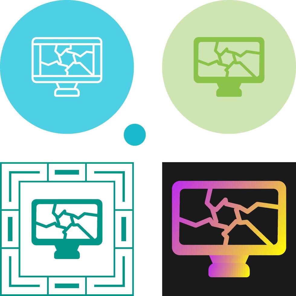 Computer Vector Icon