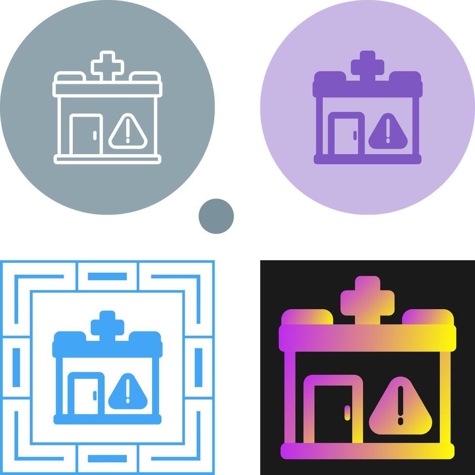Hospital Vector Icon