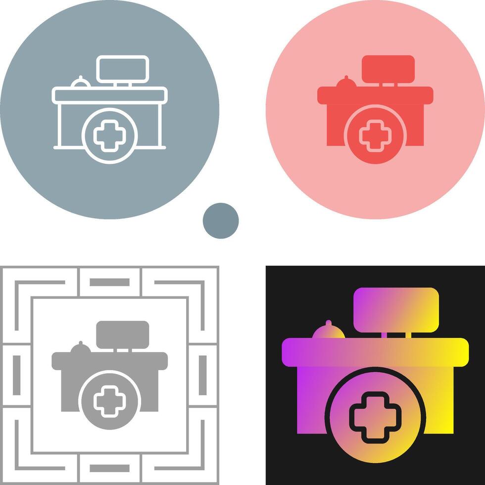 Reception Vector Icon