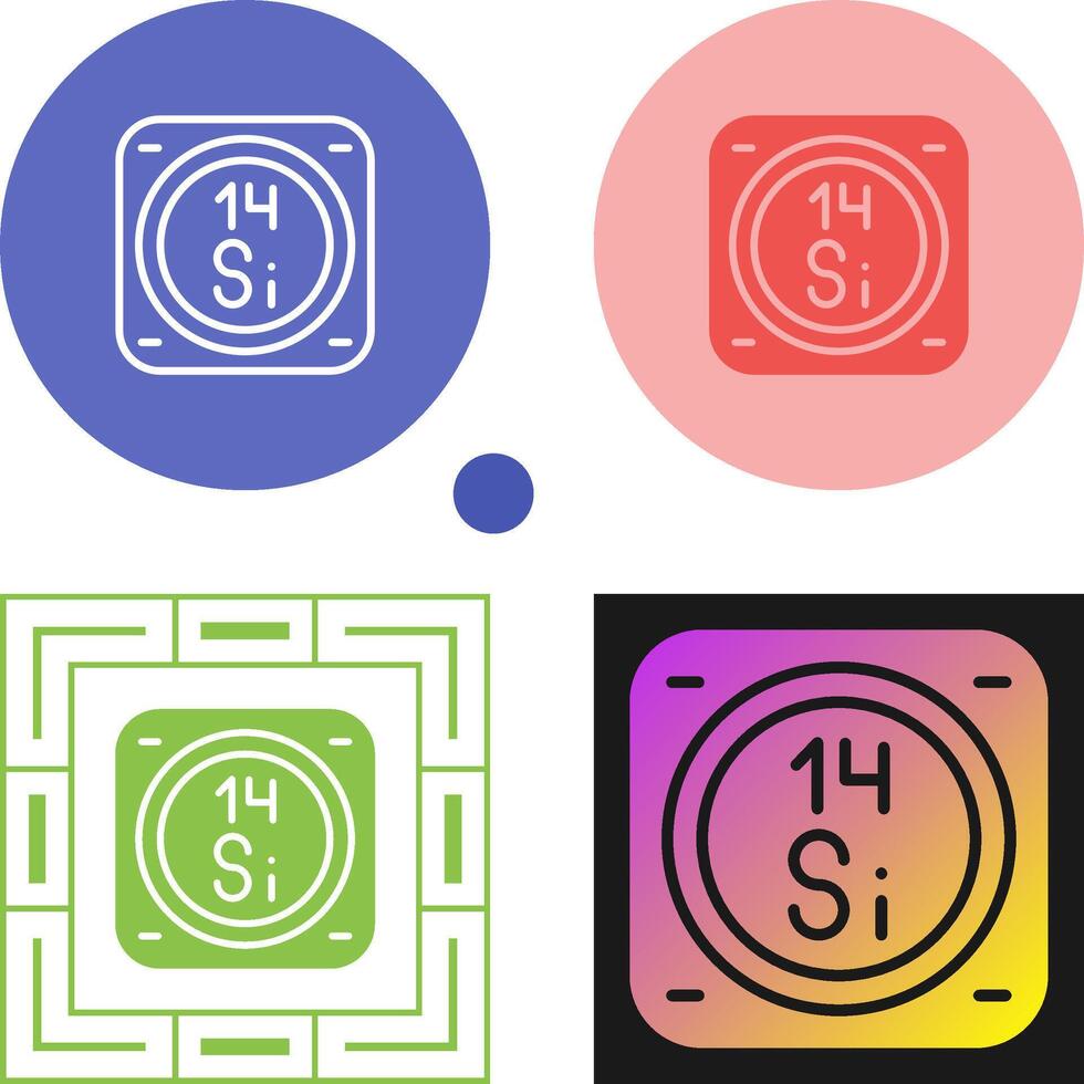 Silicon Vector Icon