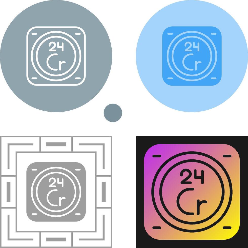 Chromium Vector Icon