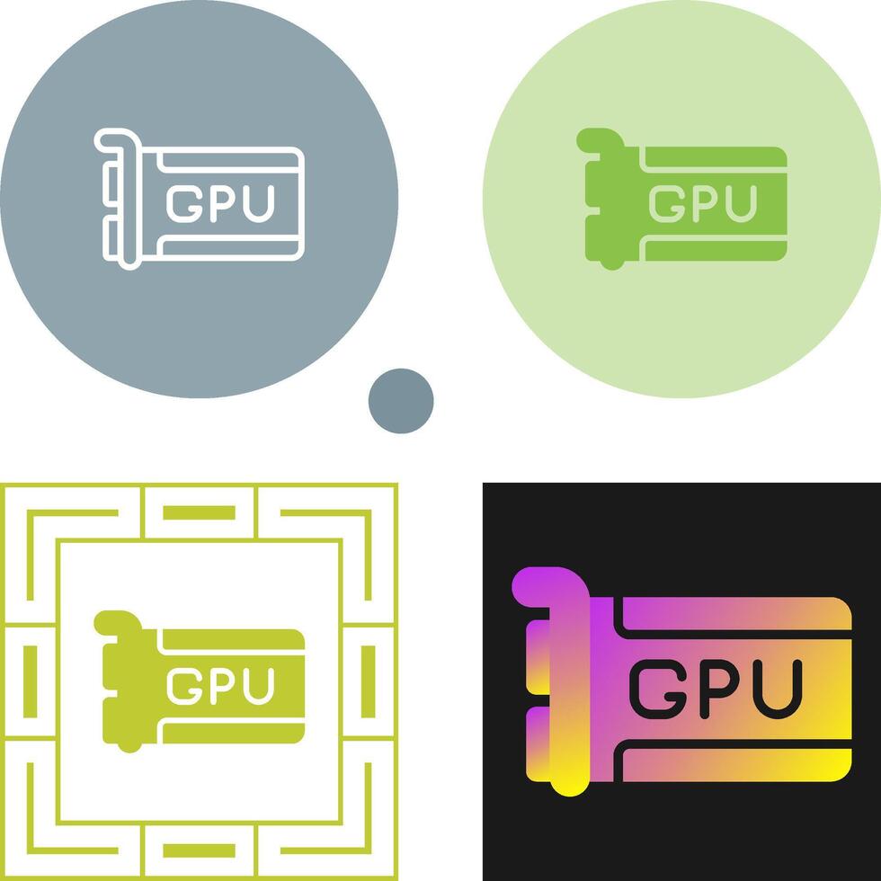 Gpu Vector Icon