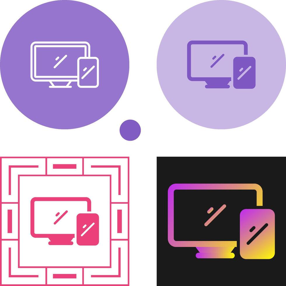 Desktop Vector Icon