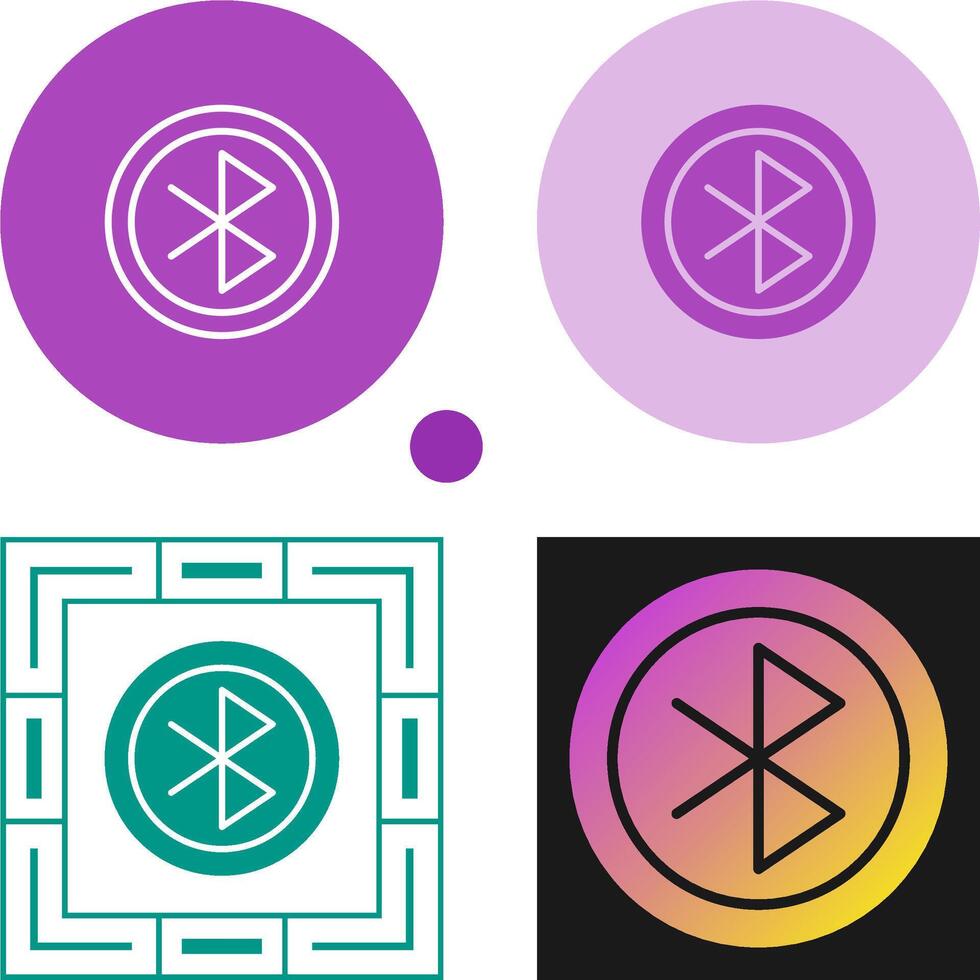 Bluetooth Vector Icon