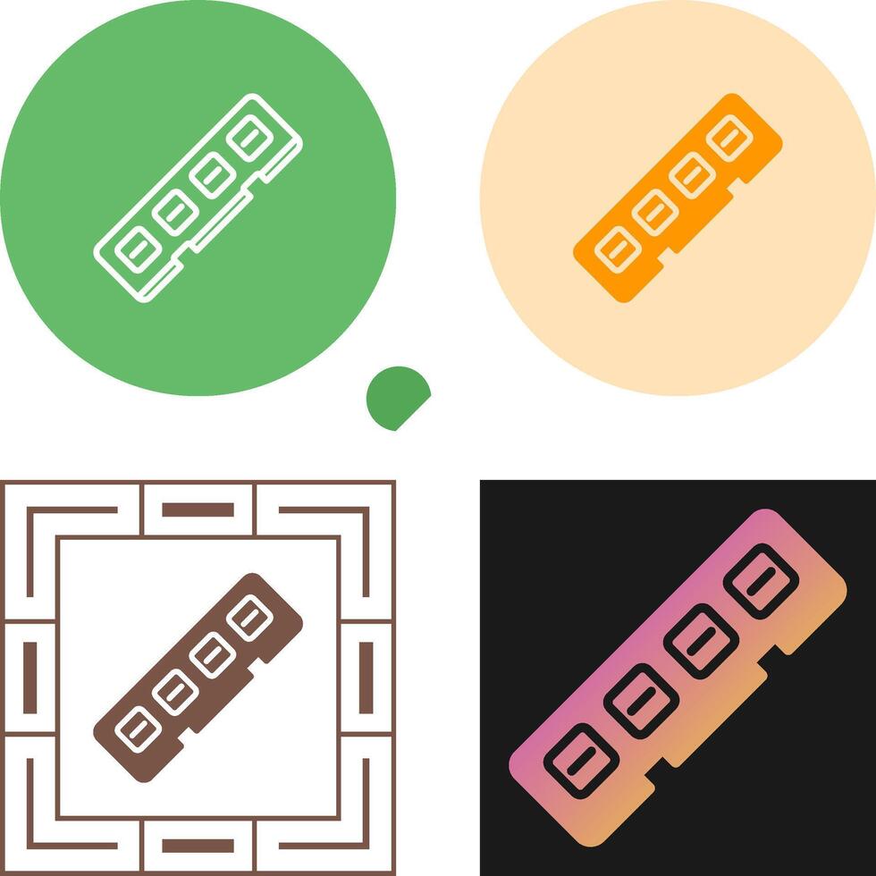 Ram Memory Vector Icon