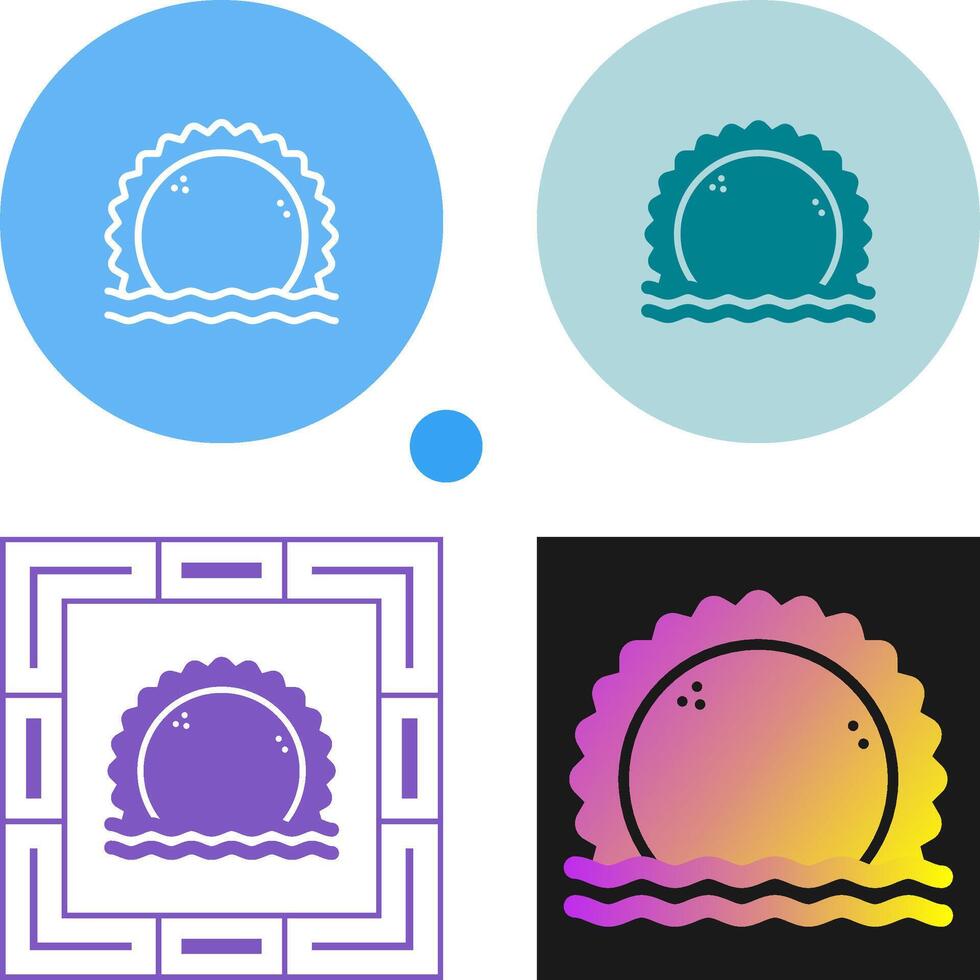 Sun Vector Icon