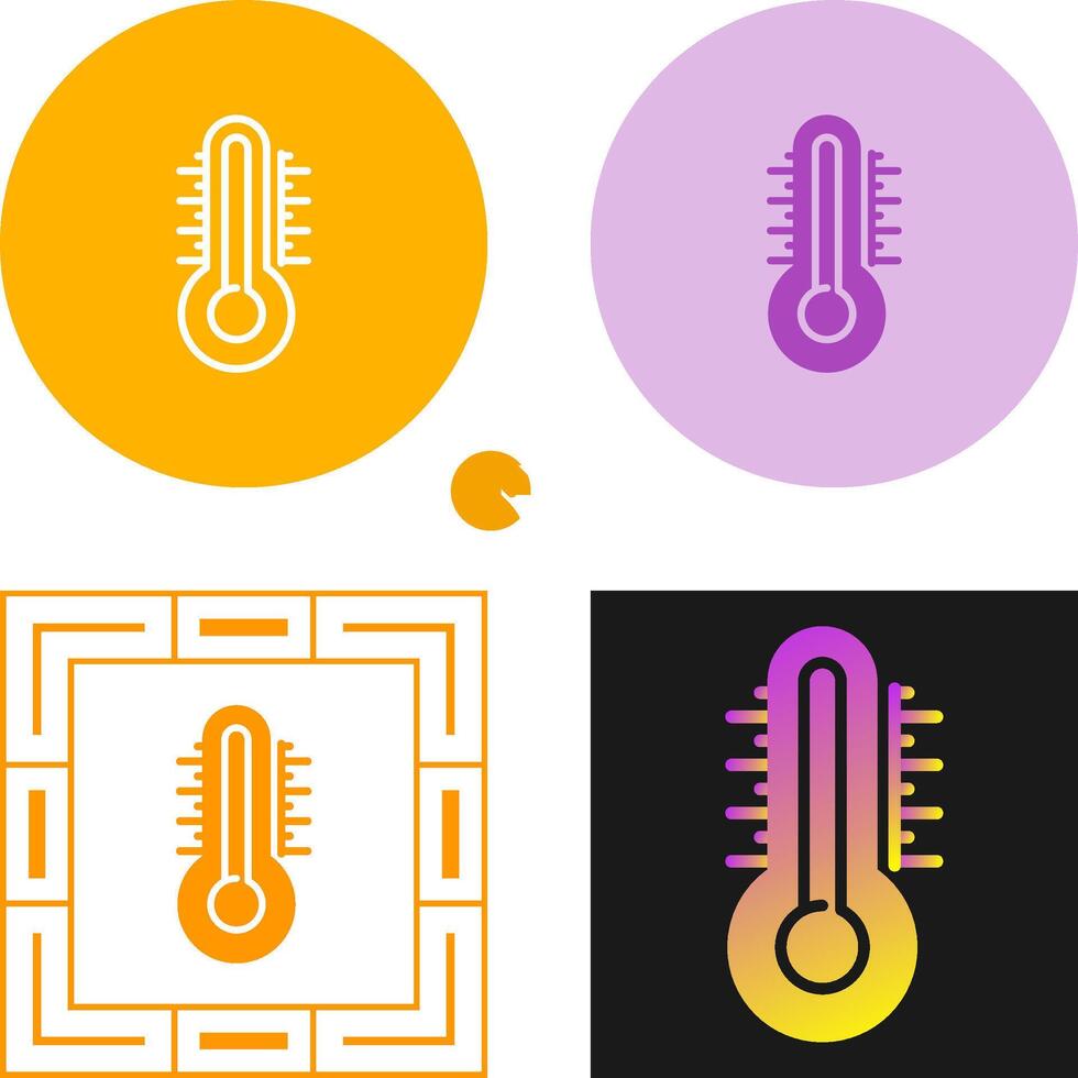 Thermometer Vector Icon