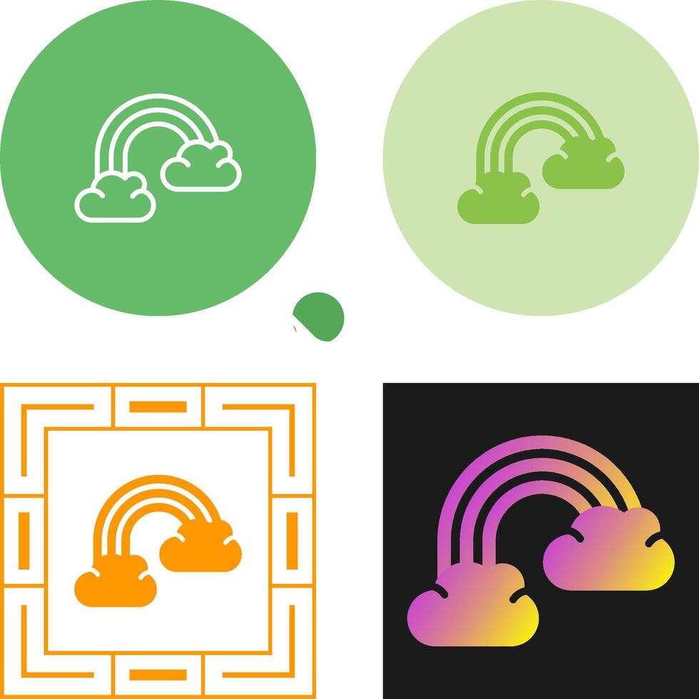 Rainbow Vector Icon