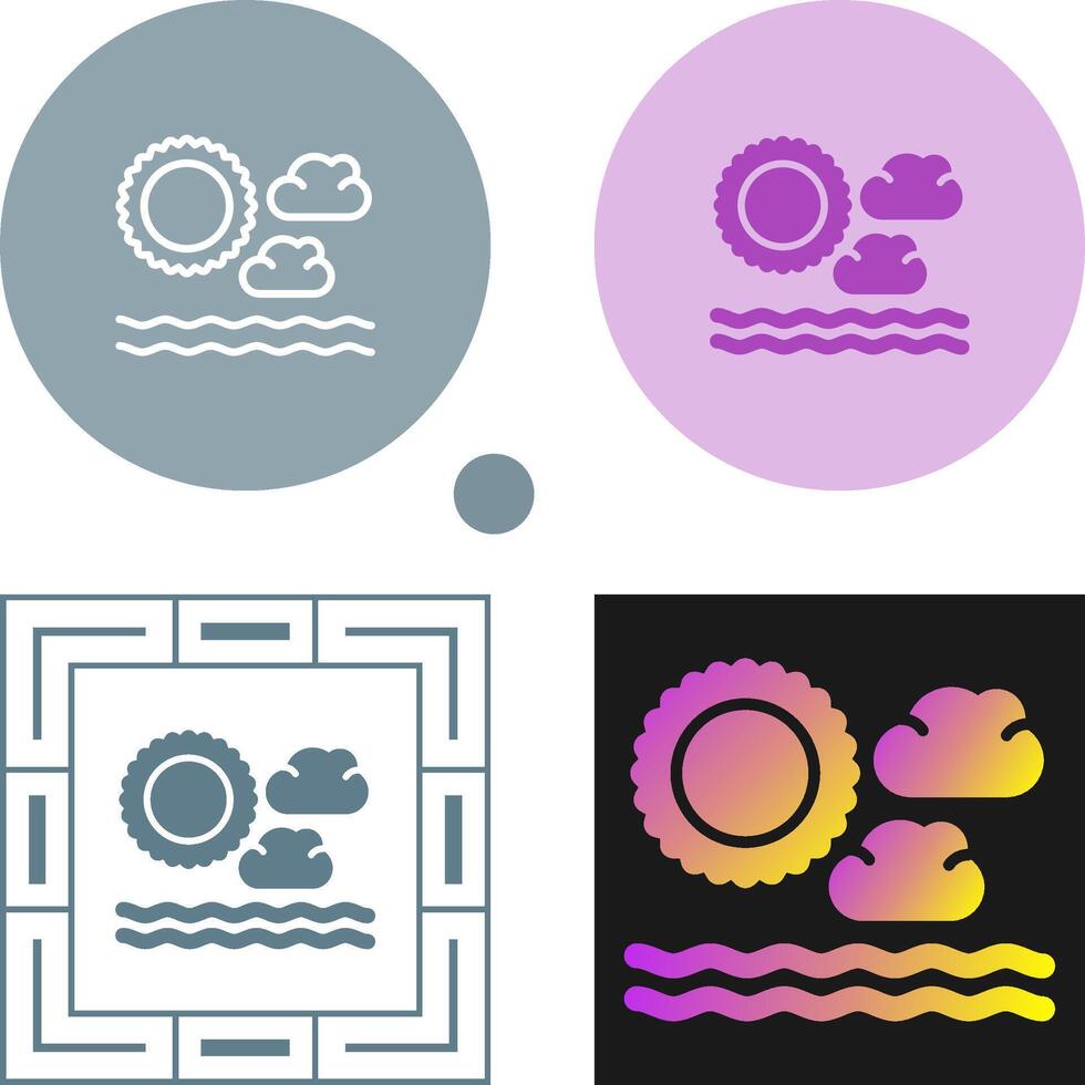 Sun Vector Icon