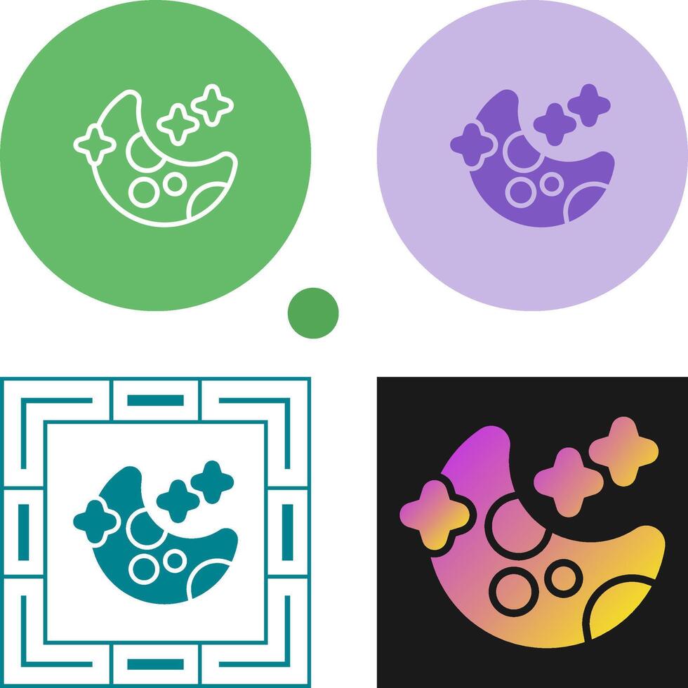 Moon Vector Icon