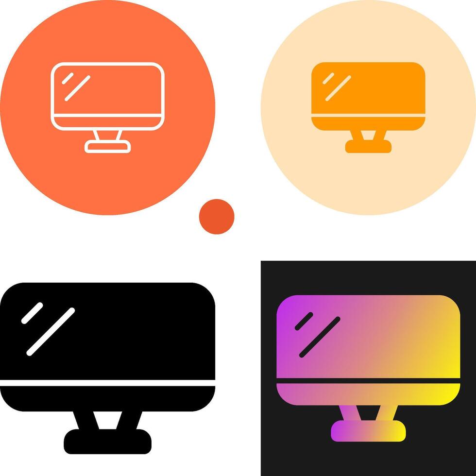 Monitor Vector Icon