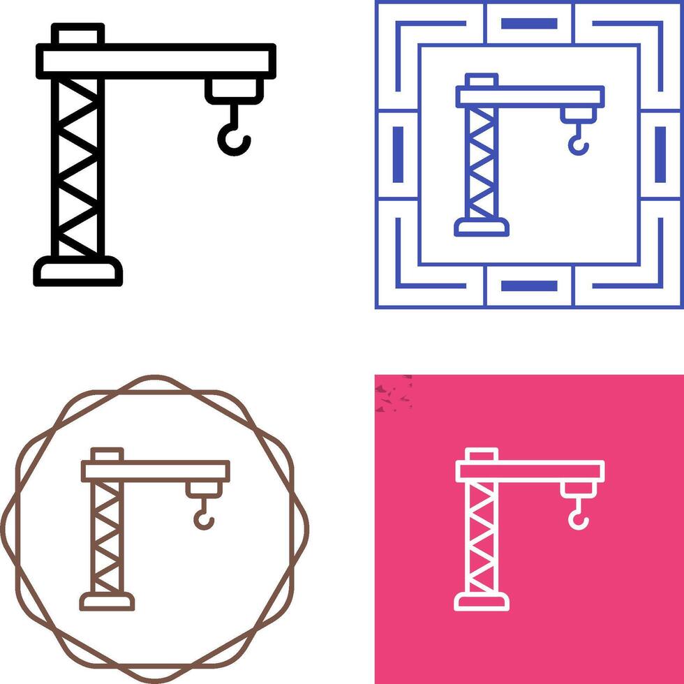 Crane Vector Icon