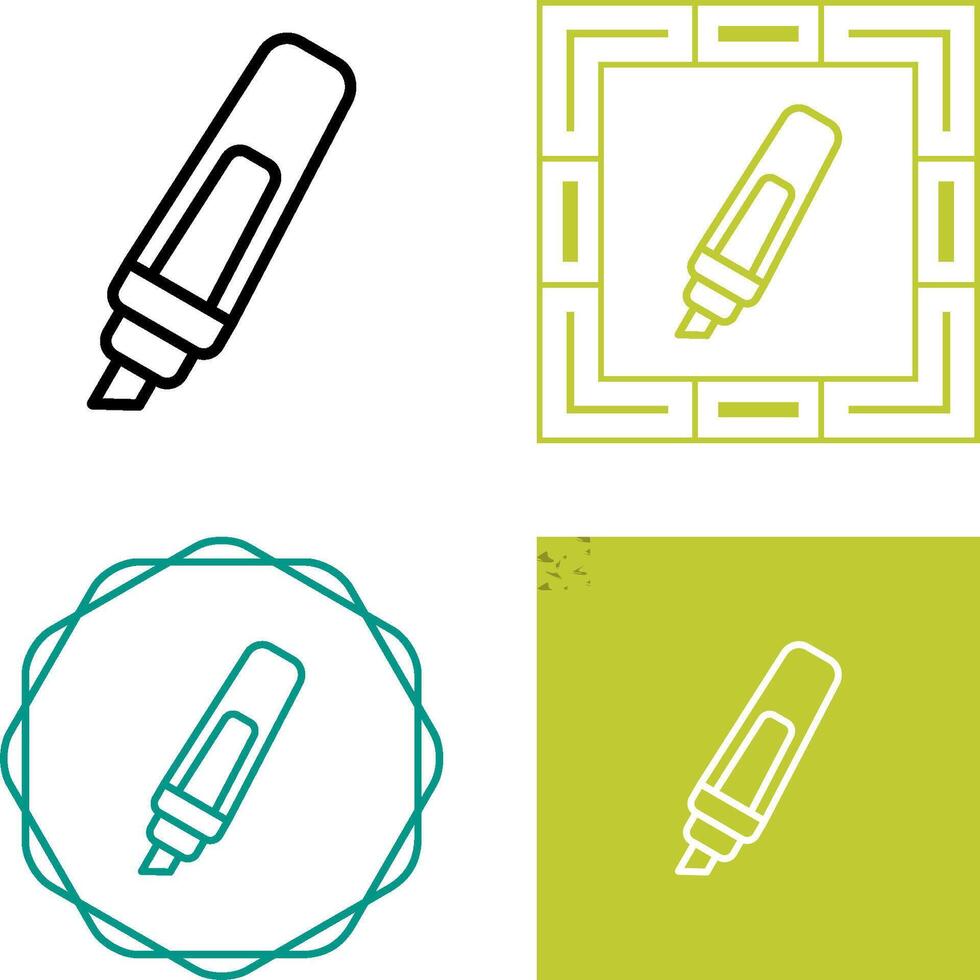 Highlighter Vector Icon