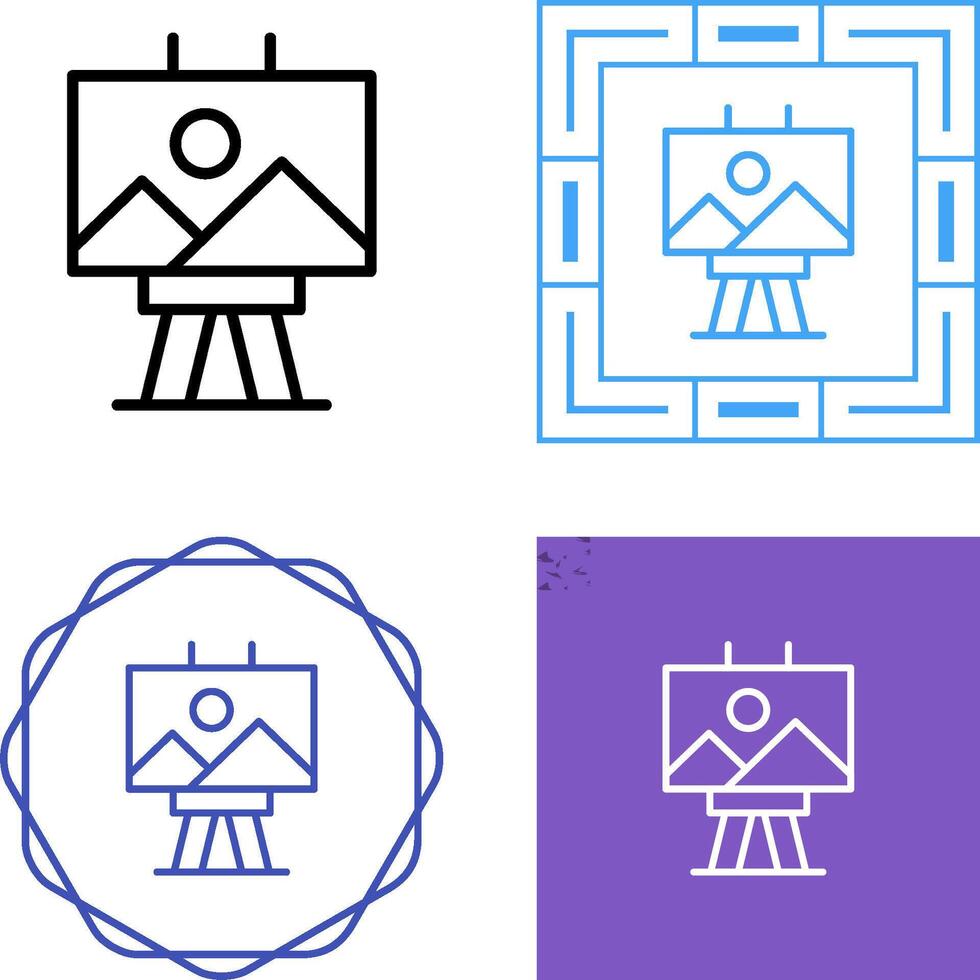Canvas Vector Icon