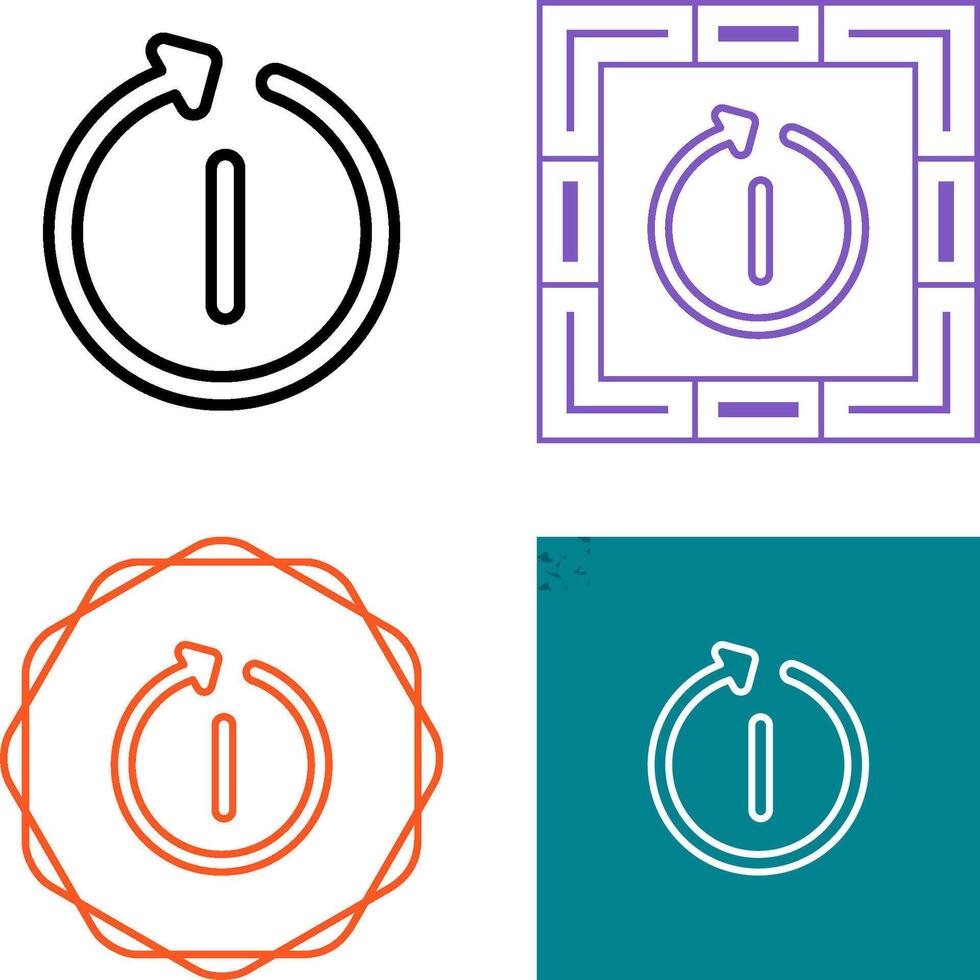 Restart Vector Icon