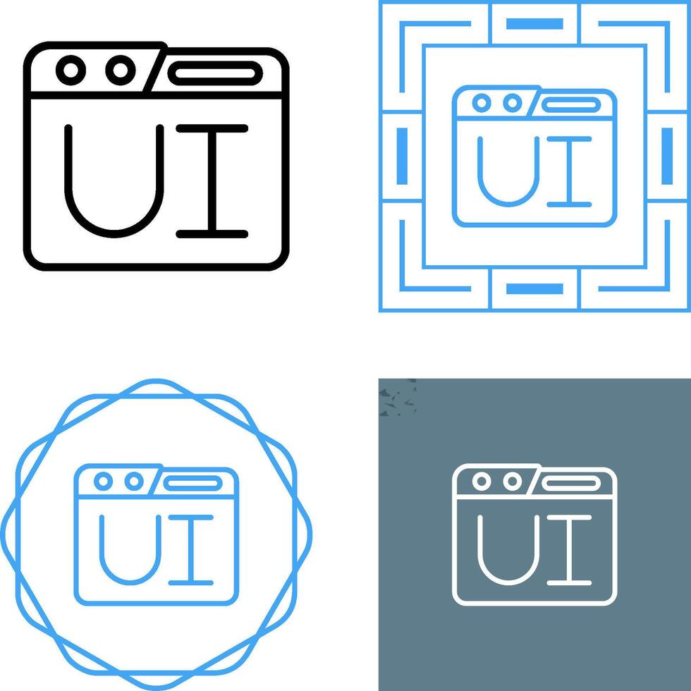 User Interface Vector Icon