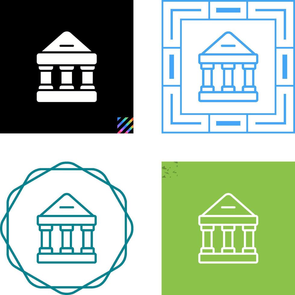 Bank Vector Icon