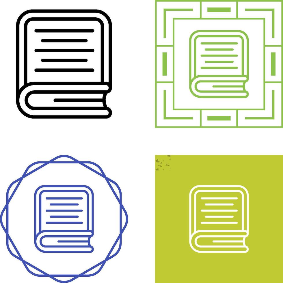 Book Vector Icon