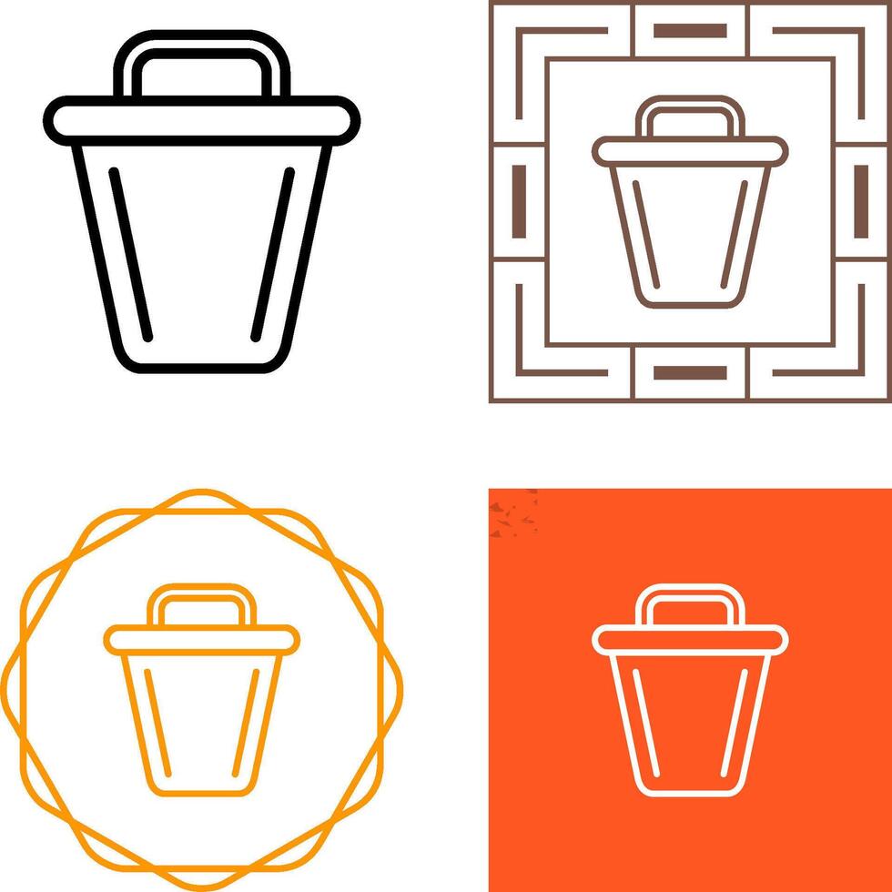 Trash Vector Icon