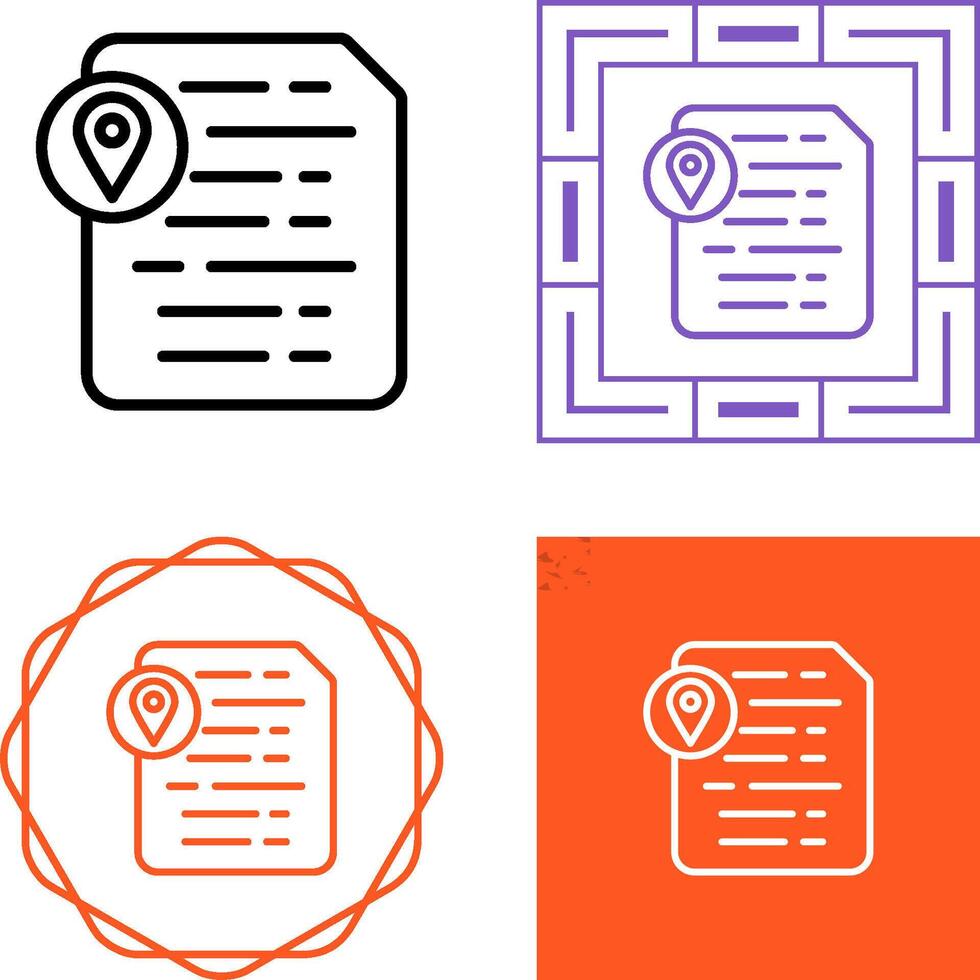 Document Insert Placeholde Vector Icon