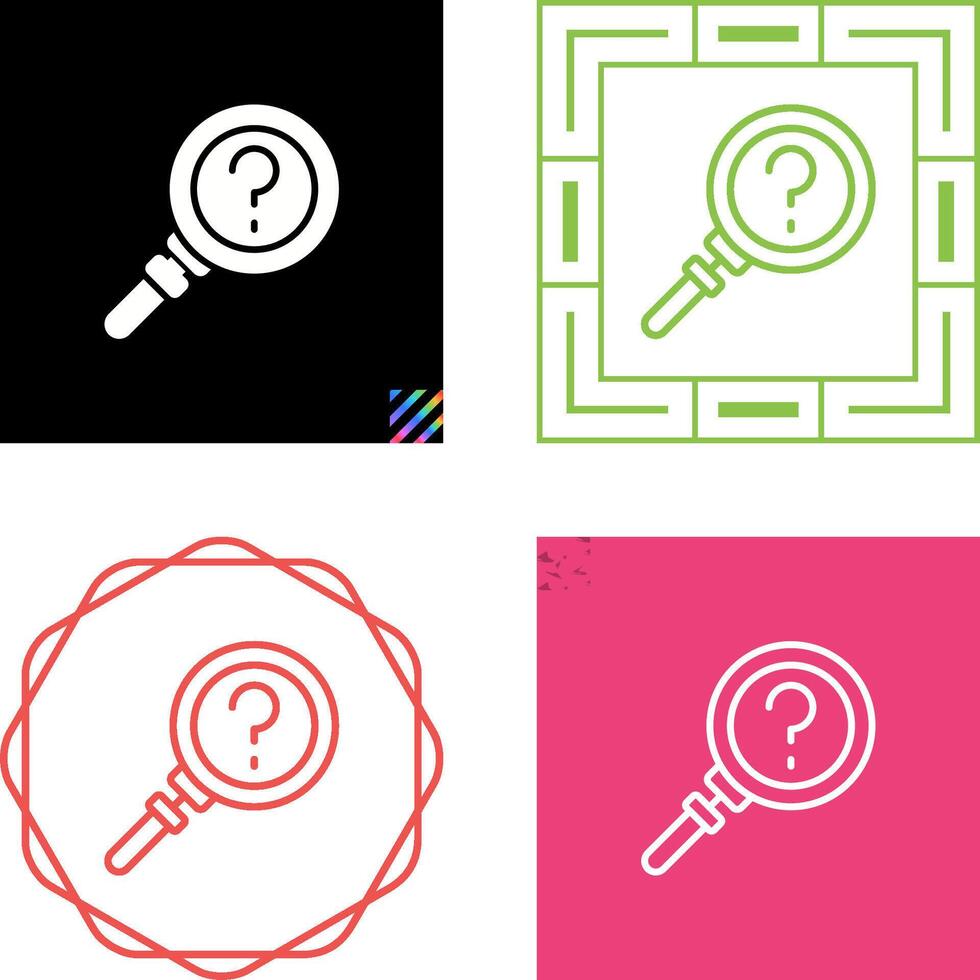 Interrogation Vector Icon