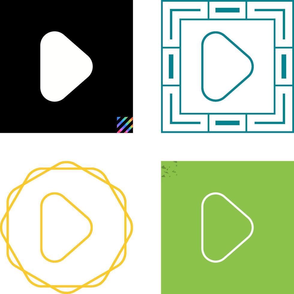 Play Vector Icon