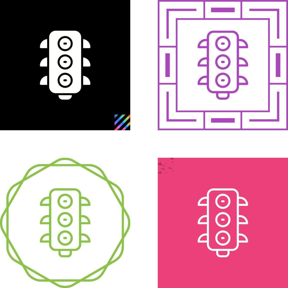 Traffic Lights Vector Icon