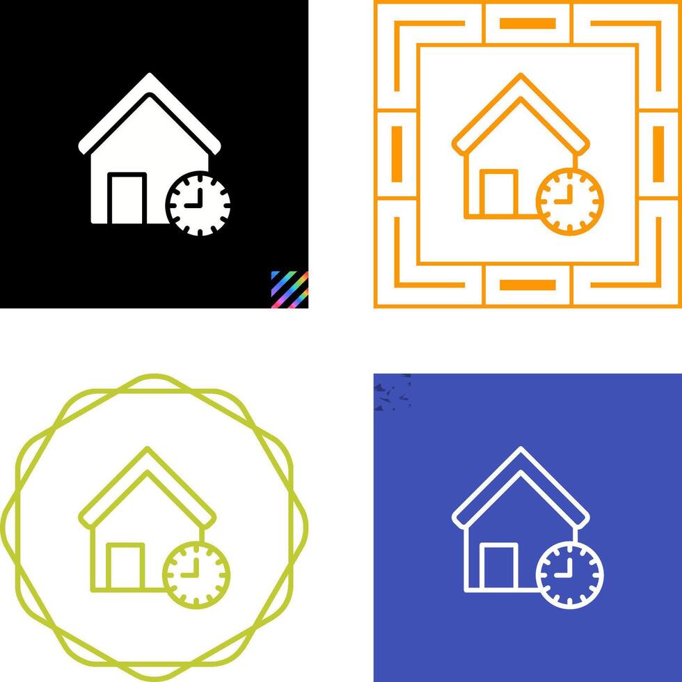 Construction Delay Vector Icon