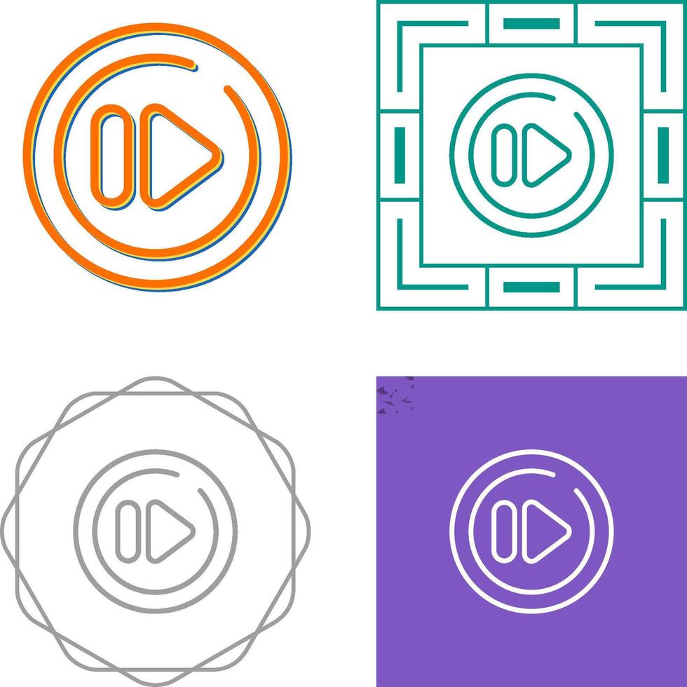 Next Track Circle Vector Icon