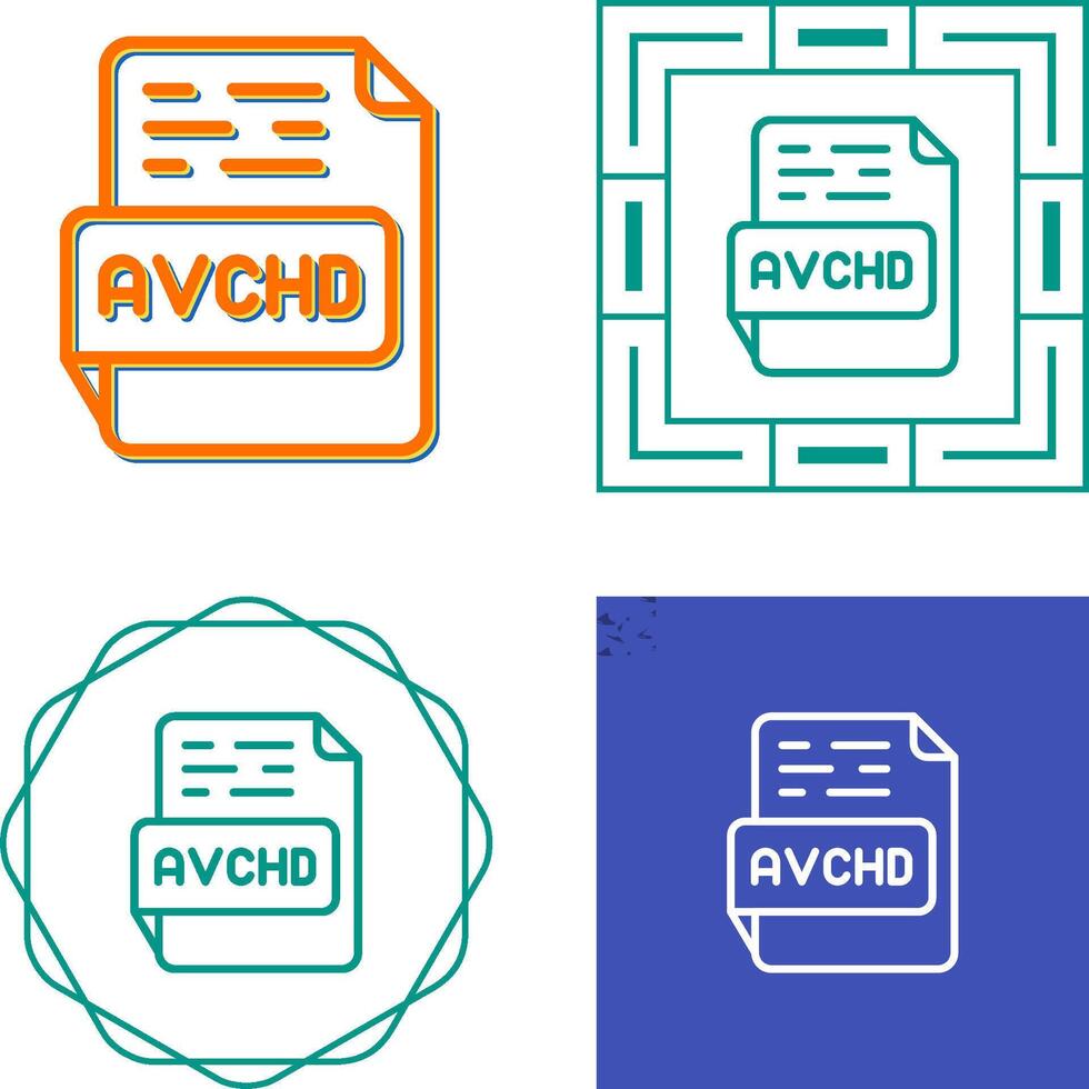 AVCHD Vector Icon