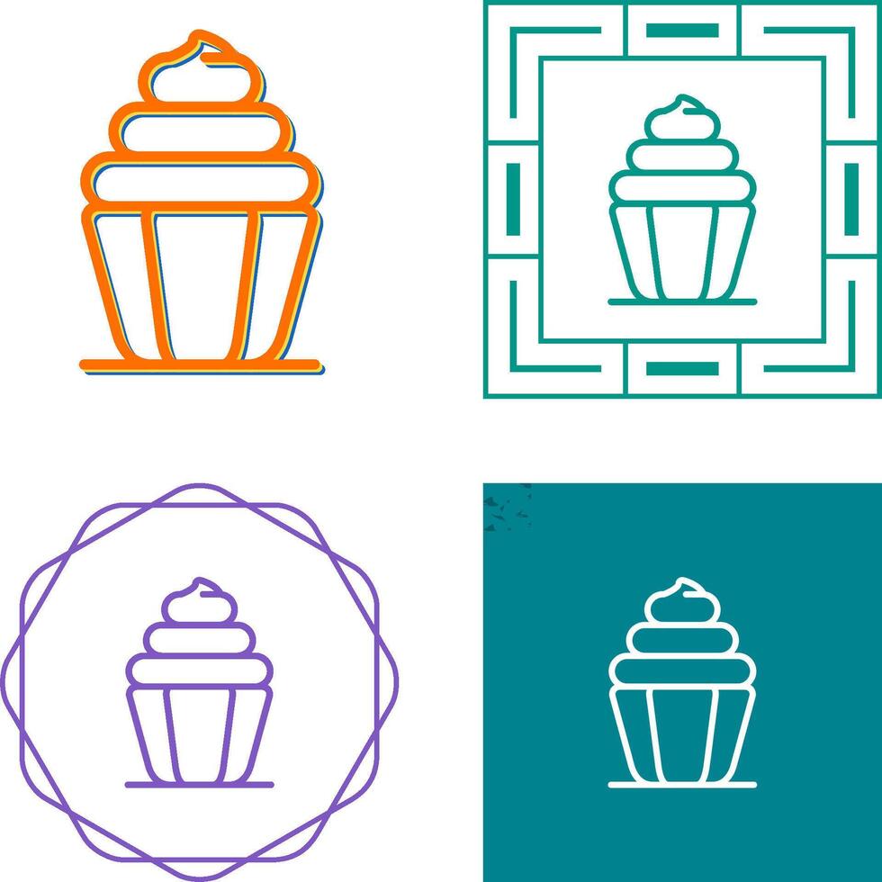 Cupcake Vector Icon