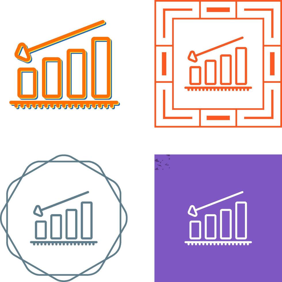 Chart Decreasing Vector Icon