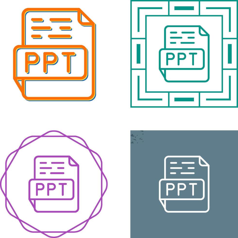 PPT Vector Icon