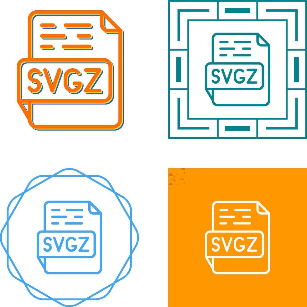 SVGZ Vector Icon