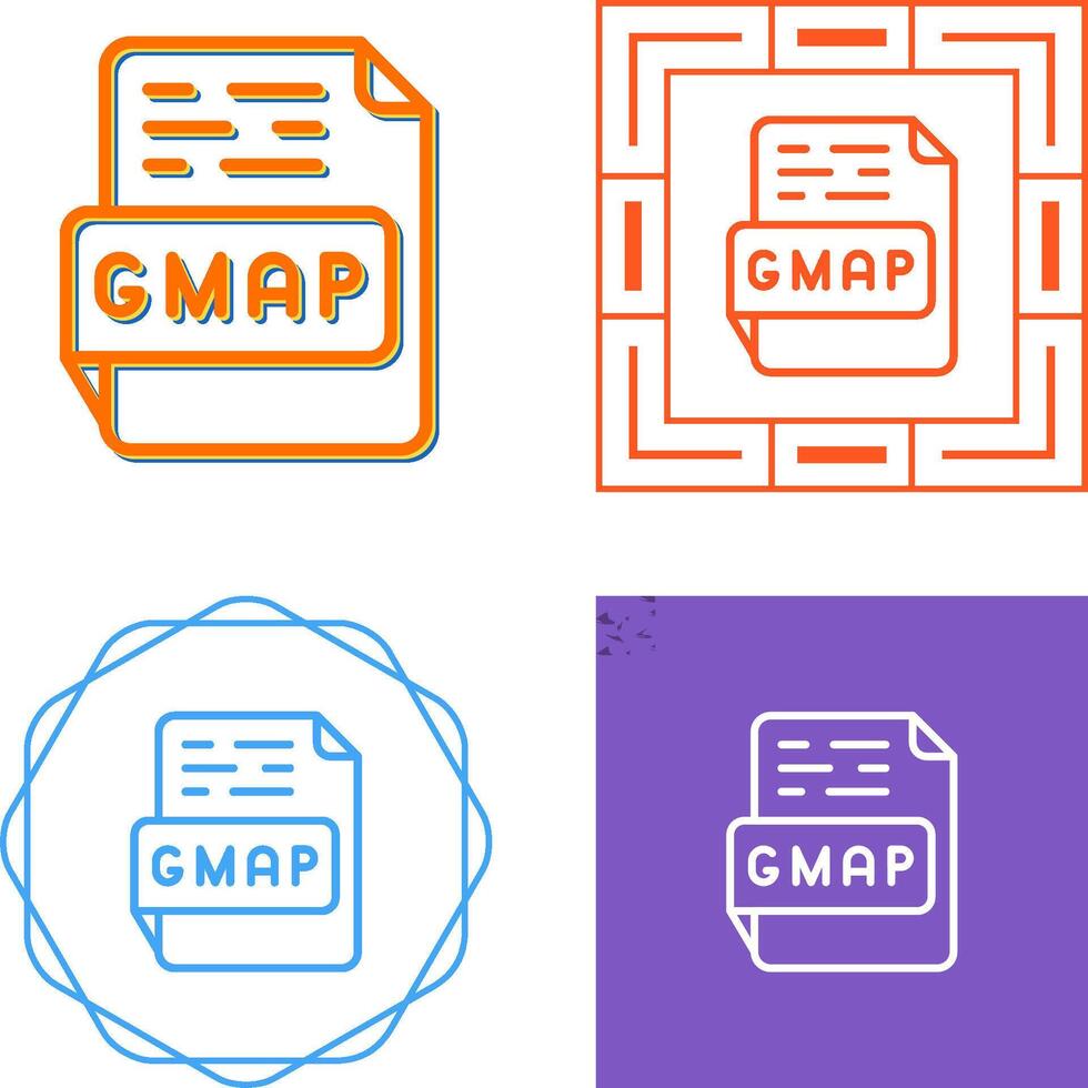 gmap vector icono