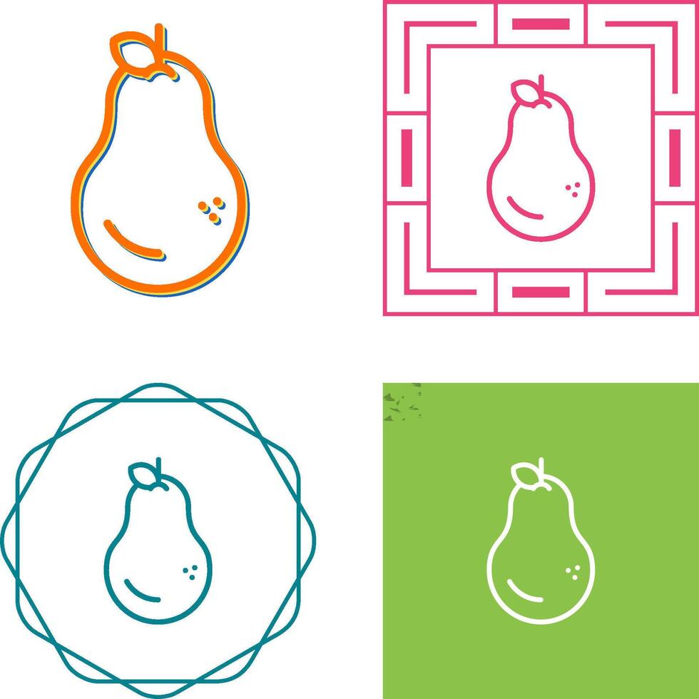 Pear Vector Icon