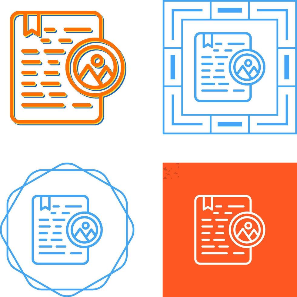 Document Thumbnail Vector Icon