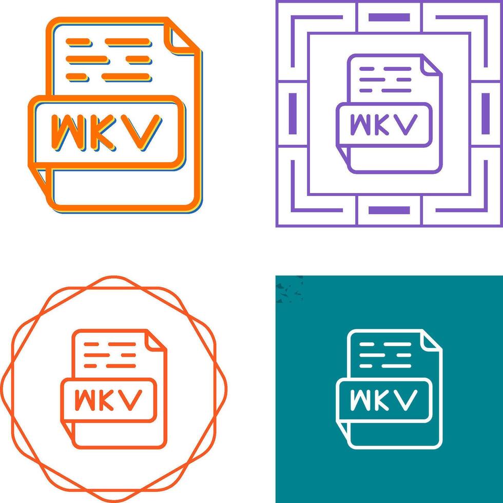 MKV Vector Icon