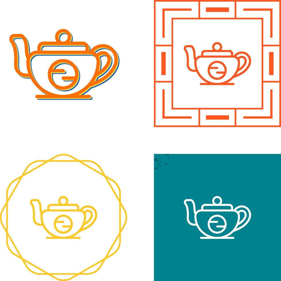 Teapot Vector Icon