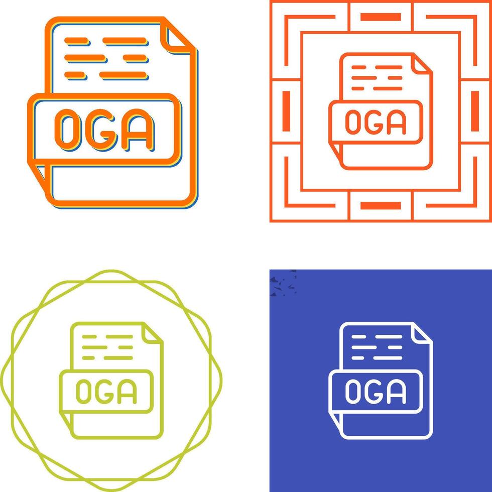 OGA Vector Icon