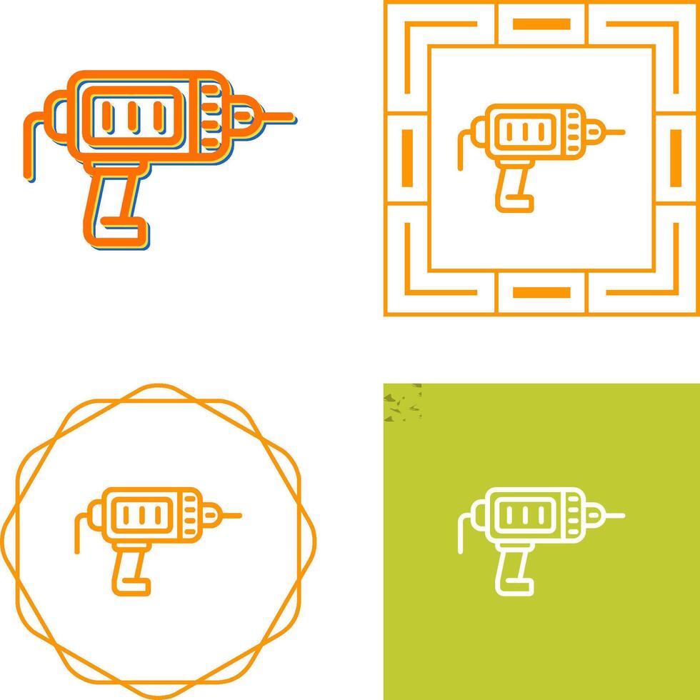 Electric Drill Vector Icon